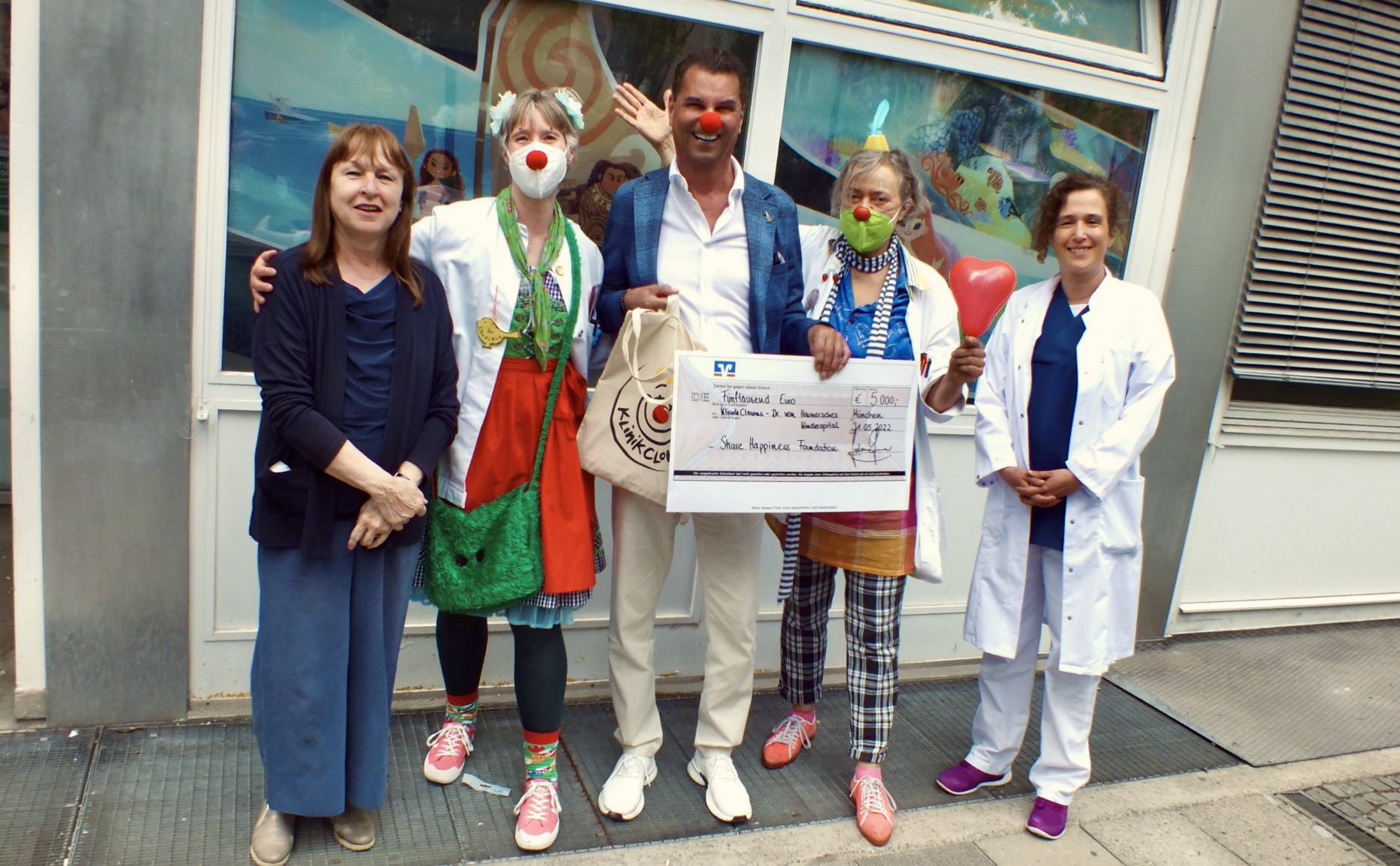 Spende für die KlinikClowns zur Unterstützung krebskranker Kinder & Jugendlicher